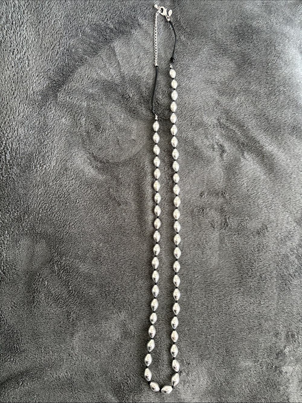 Chico's Silver-Tone Beaded Necklace - Picture 2 of 5
